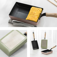 武田コーポレーション IH対応ふっ素玉子焼きフライパン GR IHFTF13GR 1箱(10個入)（直送品）