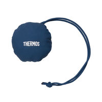 サーモス たたまず丸めるエコバッグ 10L ネイビー RFLー010 NVY 1個