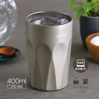サーモス タンブラー 400ml シャンパンゴールド JTCー400 CG 1個