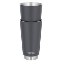 サーモス タンブラー 400ml ダークグレー JDVー400C DGY 1個