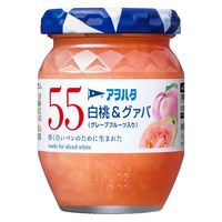 アヲハタ55　白桃＆グァバ（グレープフルーツ入り）150g 3個 ジャム　スプレッド　パン