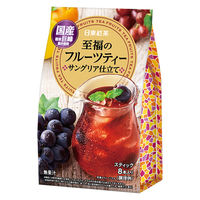 日東紅茶 至福のフルーツティー サングリア仕立て 1セット（1袋（8本入）×3） インスタント紅茶 スティック