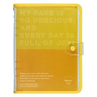 キングジム ファブラブ バインダー 黄色 FL5210-Y 1セット(1冊×10)