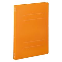 キングジム シンプリーズフラットファイル<PP> オレンジ 4437SP-OR 1セット(1冊×10)