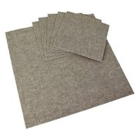 ワタナベ工業 吸着カーペット ループぴたマット 9枚入 30×30cm ベージュ 1セット（9枚入）