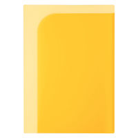 プラス 通知表ホルダー イエロー 79724 1セット(1枚×10)