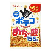 めちゃ盛　ポテコ　うましお味 155g 4袋 東ハト スナック菓子 おつまみ おやつ