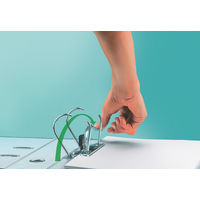 ライツ　レバーアーチファイル81mm　A4タテ　レッド　とじ厚55mm　1010-50-25　1冊