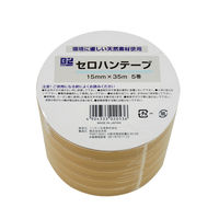 共和 セロハンテープ 大巻 15mm幅×35m巻 B2-T1535-5P 1パック(5巻入)