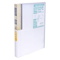 ナカバヤシ ハガキホルダー A4 160ポケット クリア SD-HCT2-A64CWY 1セット(1冊×3)