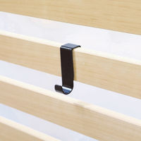 トーカイスクリーン ブラックフレームパーティション ラダー専用フック LD-FK 1個（取寄品）