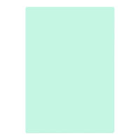 共栄プラスチック 軟質 下敷き 透明カラーのしっかりシタ字キ A4 青りんご TCS-A4-AO 1セット(1枚×5)（直送品）