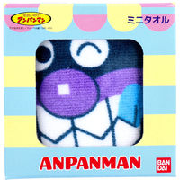 日繊商工 アンパンマン ミニタオル ばいきんまんチーム 約25×25cm 1枚入 AP24051G 1枚（直送品）