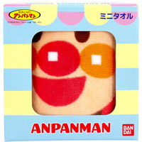 日繊商工 アンパンマン ミニタオル アンパンマンチーム 約25×25cm 1枚入 AP24051OR 1枚（直送品）