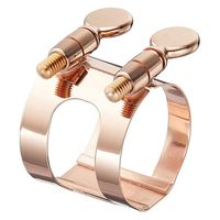 D.BONADE ダニエル・ボナード アルトサクソフォン用リガチャー 逆締め ピンクゴールドメッキ仕上げ 2254UPG 1個（直送品）