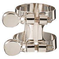 D.BONADE ダニエル・ボナード ソプラノサクソフォン用リガチャー 逆締め ニッケルメッキ仕上げ 2257U 1個（直送品）