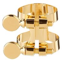 D.BONADE ダニエル・ボナード ソプラノサクソフォン用リガチャー 逆締め 金メッキ仕上げ 2257UG 1個（直送品）