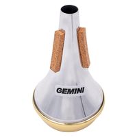 TOM CROWN トランペット用 ストレートミュート ジェミニ ブラスエンド GEM-B 1個（直送品）