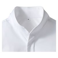 住商モンブラン コックコート 兼用 長袖 グレー L 6-1036 1枚（直送品）