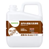 ヨゴレトレールストロング 業務用 5kg 油汚れ用強力洗浄剤 キッチン 厨房 洗剤 1セット（1個×3） サラヤ
