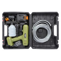 ファミリー・ライフ ファミラ 充電式コードレスハンディ高圧洗浄機12点セット+予備バッテリー 04357 1台（直送品）