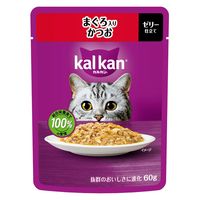 カルカン（kalkan）まぐろ入りかつお ゼリー仕立て 60g 24袋 マースジャパン キャットフード ウェット