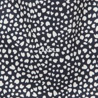 スクエアビックトートバック ブラック変形ハート LAKOLE/ラコレ