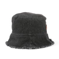 フリンジデニムハット ブラック LAKOLE/ラコレ