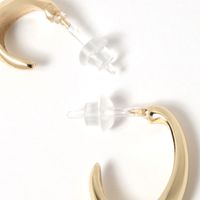 プチフープ樹脂ポストピアス4点セット2 ゴールド LAKOLE/ラコレ