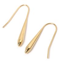 ステンレス華奢ドロップピアス2 ゴールド LAKOLE/ラコレ