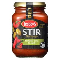 明治屋 レゴス パスタソース トマト＆オリーブ＆チリ 350g 1セット（1個×2）オーストラリア 瓶詰