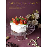 シービージャパン ケーキスタンド&ドームM 1個（わけあり品）