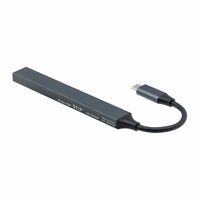 ナカバヤシ TypeーC　PD　USB3.2 Gen1+2.0　5ポート変換アルミハブ UHーC3445GY 1個