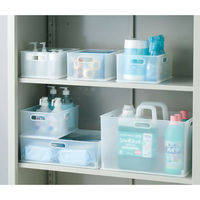 収納ケース squ+ インボックス SD クリア 透明 NIB-SDCL サンカ 1個（わけあり品）