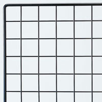 【軒先渡し】ストア・エキスプレス ディスプレイネット ブラック スチール製　150×75cm 6496-257 1台（直送品）
