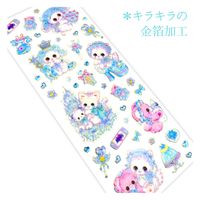 クローズ・ピン クローズピン 飴ノ森ふみかふち箔クリアシール US16526 1セット(10枚)（直送品）