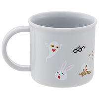 スケーター KE4AAG 抗菌 食洗機対応 プラコップ 【めがねうさぎ】 638893-KE4AAG 1個（直送品）