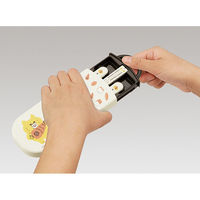 スケーター TACC2AG 抗菌 食洗機対応 スライド式トリオセット 【ノラネコぐんだん】 640179-TACC2AG 1個（直送品）