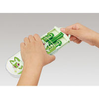 スケーター TACC2AG 抗菌 食洗機対応 スライド式トリオセット 【ニャオハ】 661396-TACC2AG 1個（直送品）