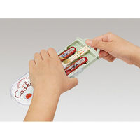 スケーター TACC2AG 抗菌 食洗機対応 スライド式トリオセット 【つむぱぱ トミカとトム】 684432-TACC2AG 1個（直送品）