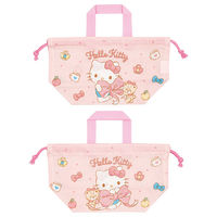 スケーター KB7 ランチ巾着 【ハローキティ ビッグリボン】 686382-KB7 1個（直送品）