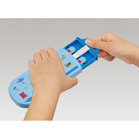 TACC2AG 抗菌 食洗機対応 スライド式トリオセット 【I'm Doraemon ギンガム】 688799-TACC2AG 1個（直送品）