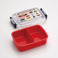 スケーター RBF3ANAG 抗菌 食洗機対応 ふわっとフタタイトランチボックス角型 【カーズ 25】 689147-RBF3ANAG 1個（直送品）