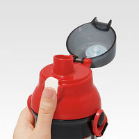 スケーター PSB5SANAG 抗菌 食洗機対応 直飲みプラワンタッチボトル 【カーズ 25】 689192-PSB5SANAG 1個（直送品）