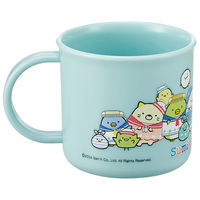 スケーター KE4AAG 抗菌 食洗機対応 プラコップ 【すみっコぐらし しろくまのふるさと】 691614-KE4AAG 1個（直送品）