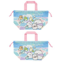 スケーター KB7 ランチ巾着 【すみっコぐらし しろくまのふるさと】 691676-KB7 1個（直送品）