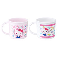 スケーター KE4AAGW 抗菌 食洗機対応 プラコップ 2P 【ハローキティ マシュグミ】 700095-KE4AAGW 1個（直送品）