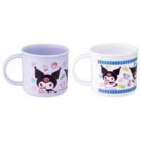 スケーター KE4AAGW 抗菌 食洗機対応 プラコップ 2P 【クロミ マシュグミ】 700156-KE4AAGW 1個（直送品）