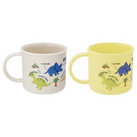 スケーター KE4AAGW 抗菌 食洗機対応 プラコップ 2P 【DINOSAURS】 701283-KE4AAGW 1個（直送品）