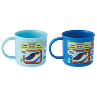 スケーター KE4AAGW 抗菌 食洗機対応 プラコップ 2P 【プラレール】 702334-KE4AAGW 1個（直送品）